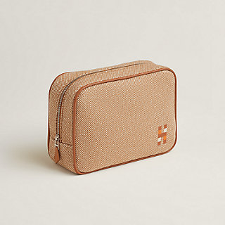 Chapitre H Cavalier case, small model - Beige | Hermès Mainland China